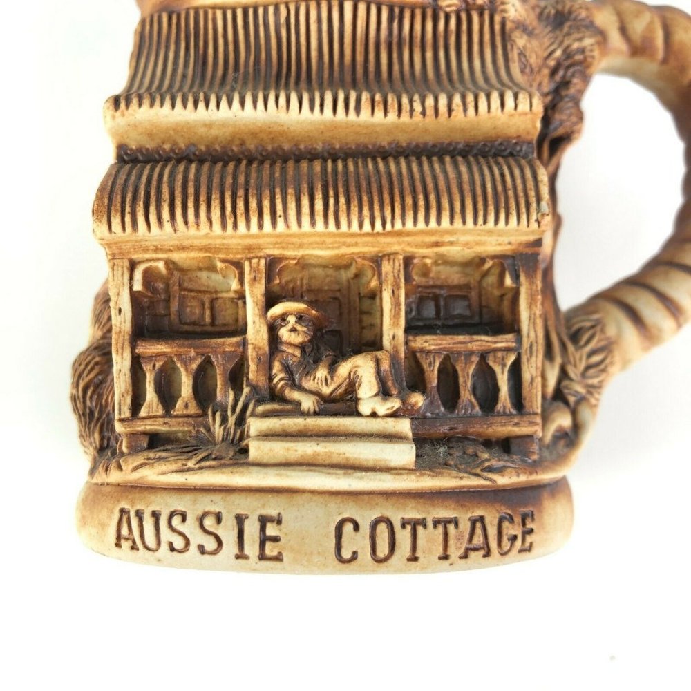 Swagman Pottery Aussie Cottage Coffee Mug Cup - Picture 2 of 8
